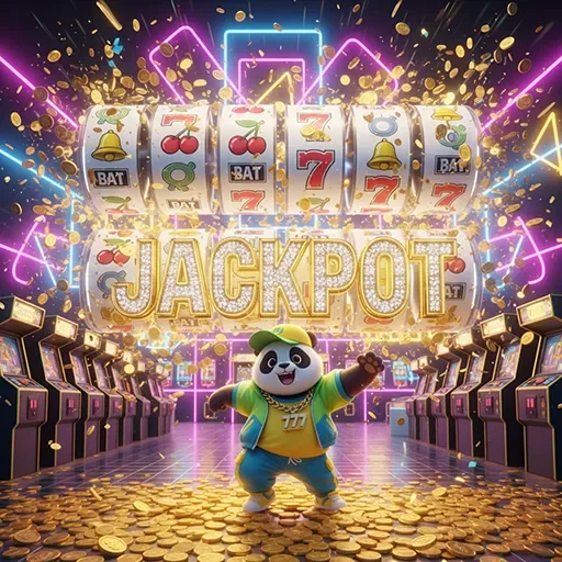 777bar jackpot panda celebration