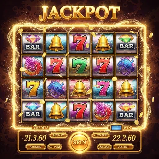 Player enjoying vibrant slot games on mobile device